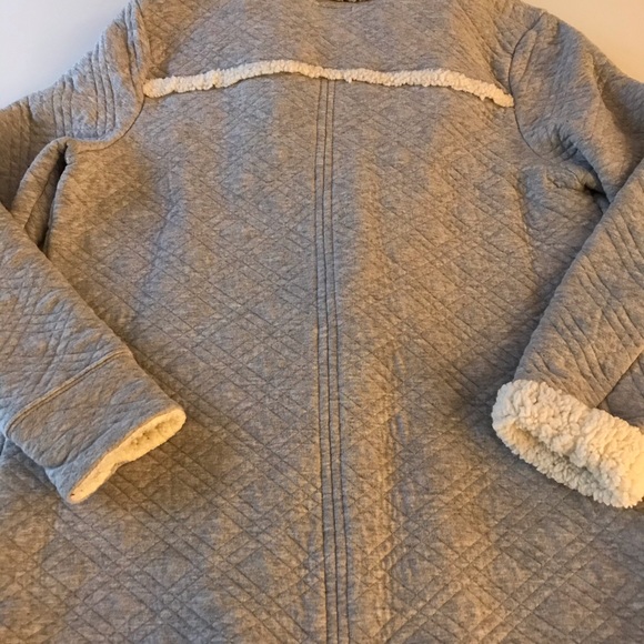 Like New LL Bean Jersey Open Front Jacket - Picture 5 of 8